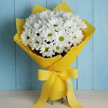 Букет цветов из:  Хризантемы #REPLACE_PRED# Курчанской