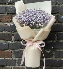 Букет цветов из:  Гипсофила в Курчанской