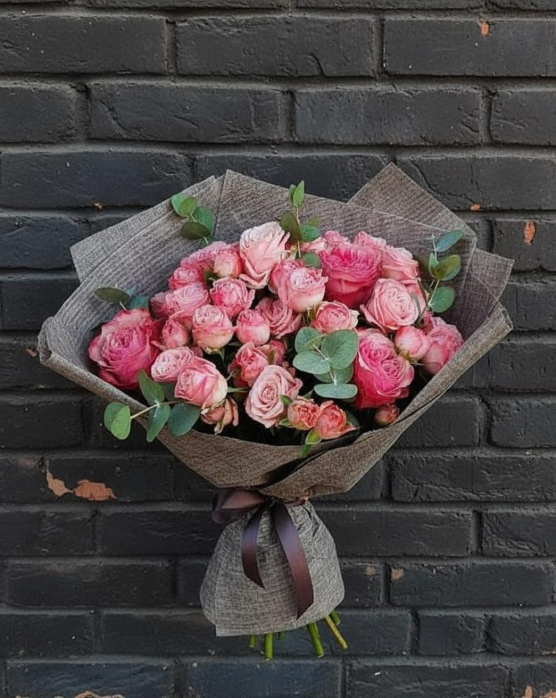 Букет цветов из: Розы в Курчанской