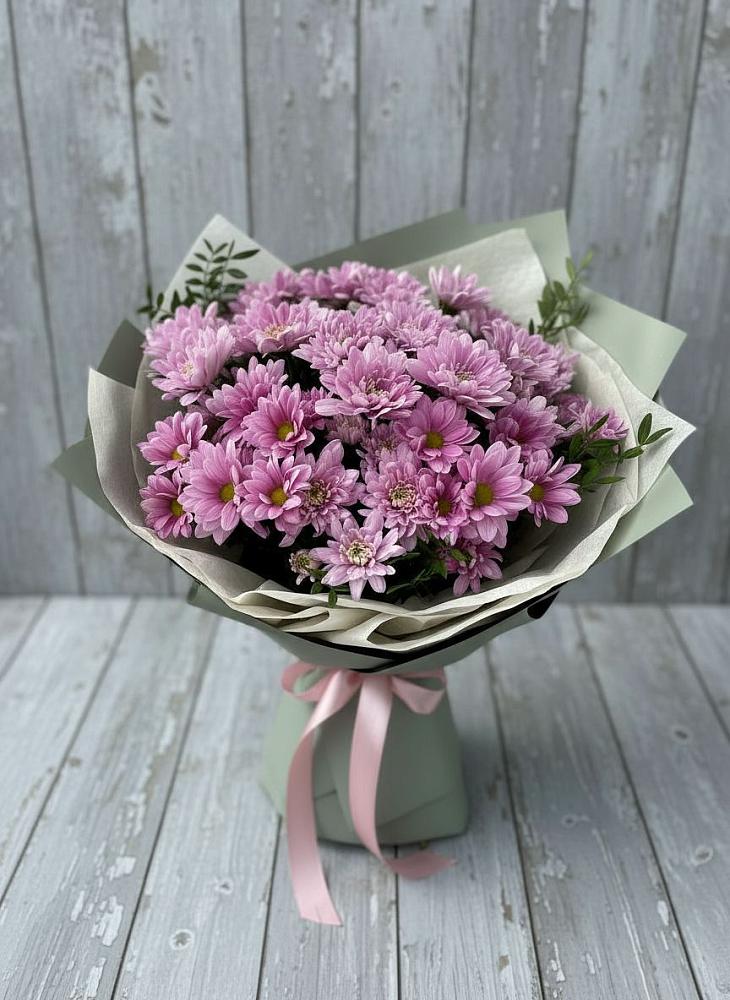 Букет цветов из: Хризантемы в Курчанской