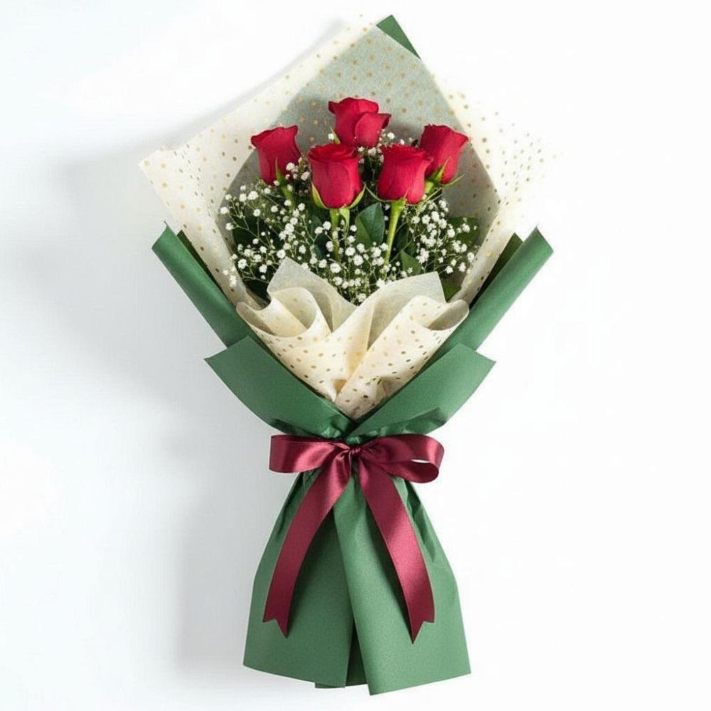 Букет цветов из: Розы в Курчанской