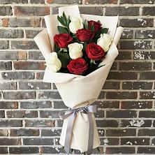 Букет цветов из:  Розы в Курчанской