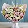 Букет цветов из: Альстромерии и Розы в Курчанской