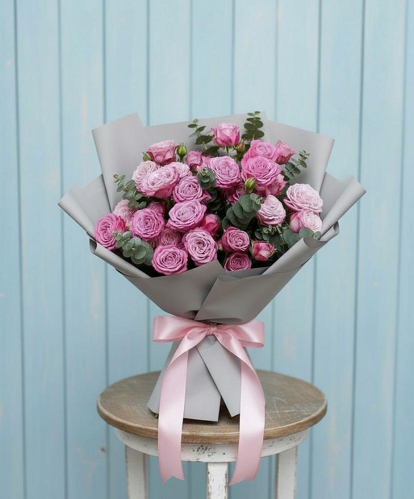 Букет цветов из: Розы в Курчанской