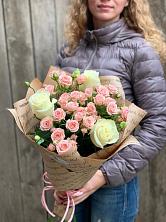 Букет голос любви в Курчанской Букет цветов из: Розы в Курчанской