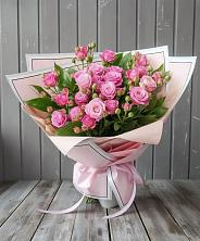 Букет Розовый кустик в Курчанской