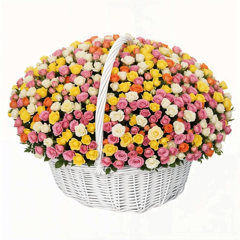 Премиум букет из: Розы в Курчанской