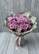 Букет цветов из:  Хризантемы в Курчанской