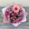 Букет цветов из: Розы, Герберы и Хризантемы в Курчанской
