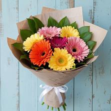 Букет цветов из:  Герберы в Курчанской
