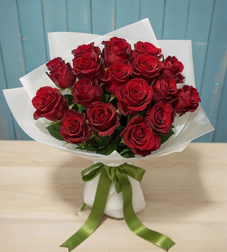 Букет Красные розы в Курчанской