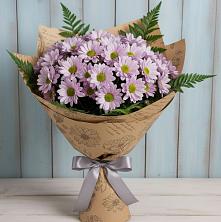 Букет цветов из:  Хризантемы в Курчанской