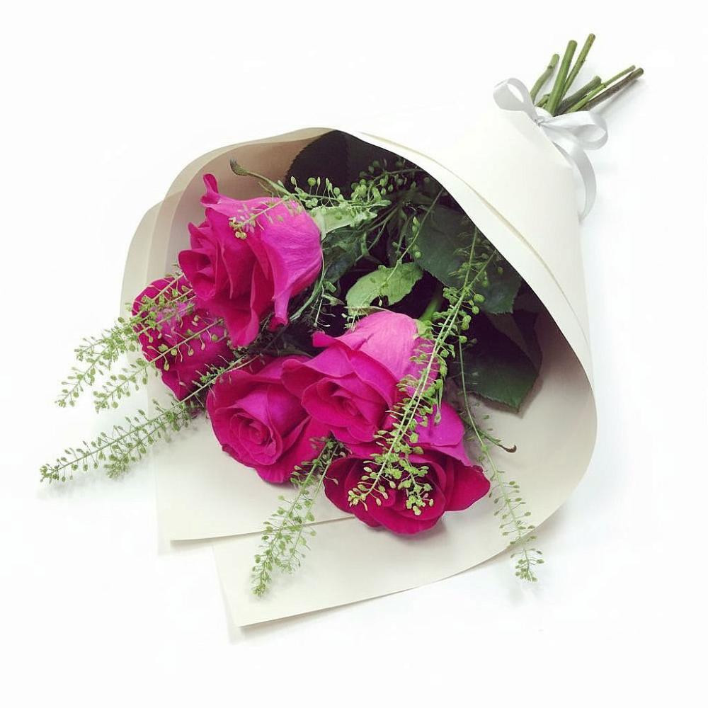 Букет цветов из: Розы в Курчанской