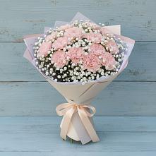 Букет цветов из:  Гвоздики в Курчанской