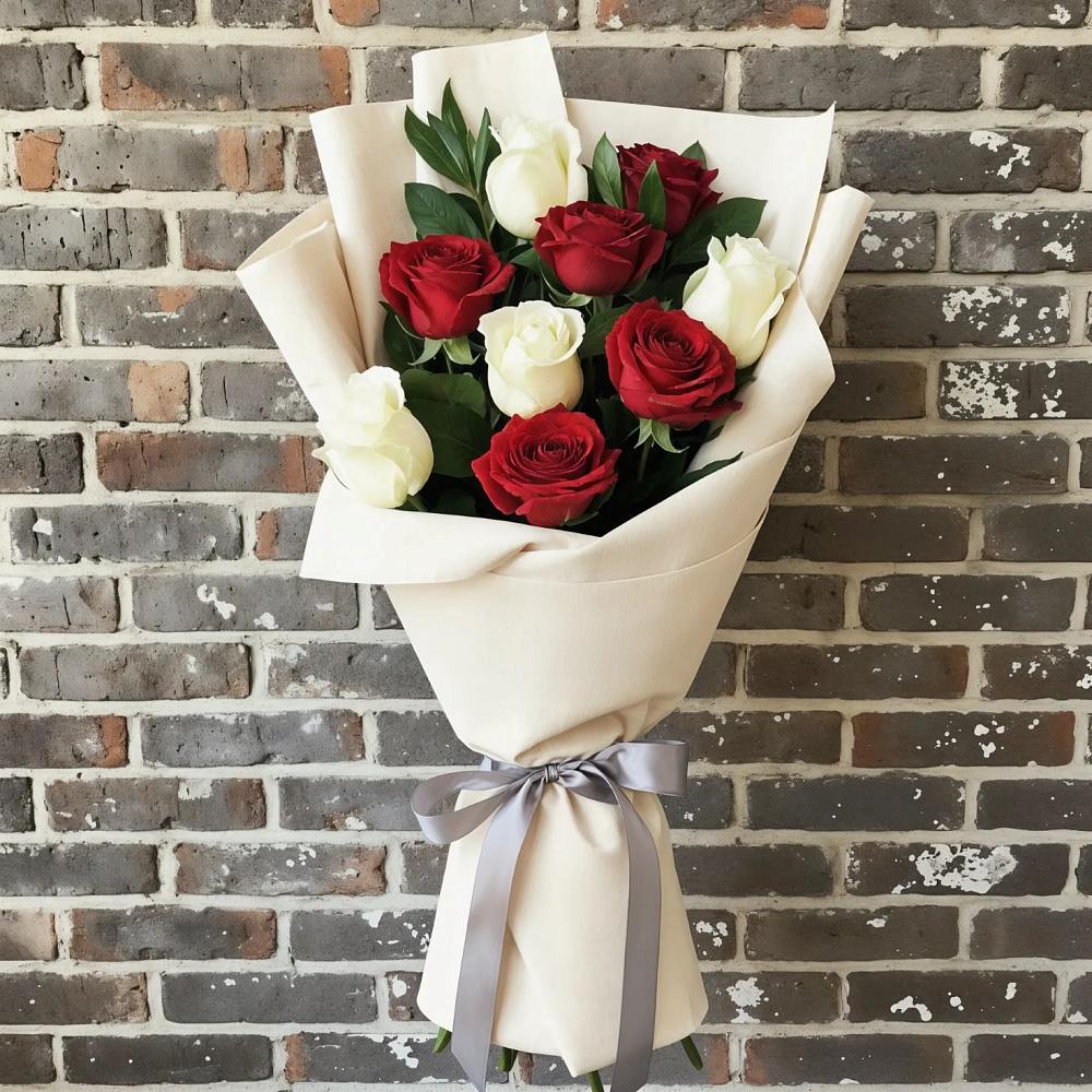 Букет цветов из: Розы в Курчанской