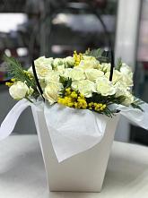 Композиция бриллиант в Курчанской Цветочная композиция из Розы в Курчанской