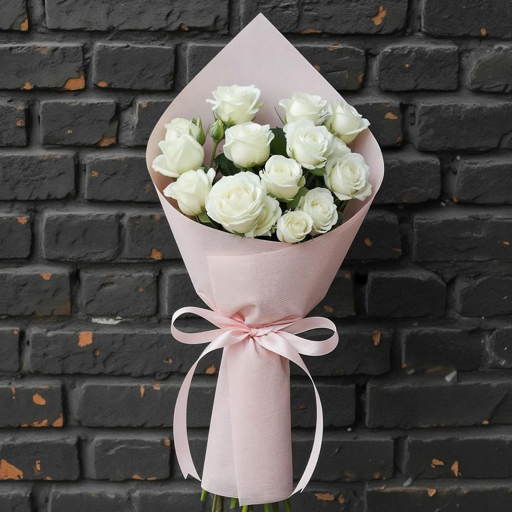 Букет цветов из: Розы в Курчанской