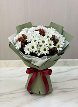 Букет цветов из:  Хризантемы в Курчанской