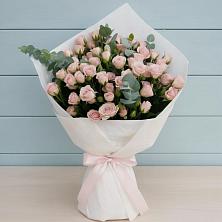 Букет цветов из:  Розы в Курчанской